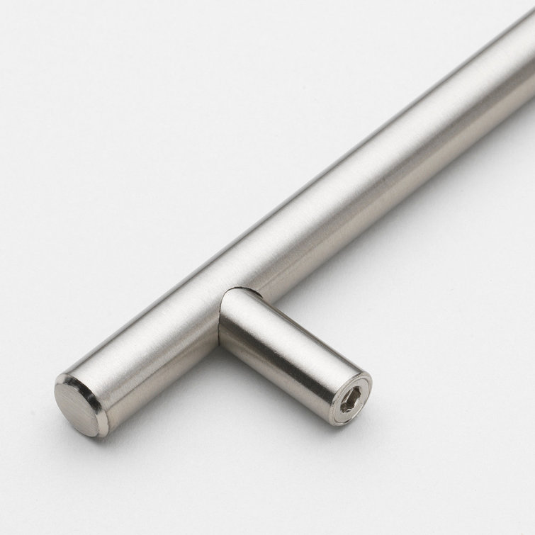 Stainless Steel Modern Bar Pull with Mounting Hardware