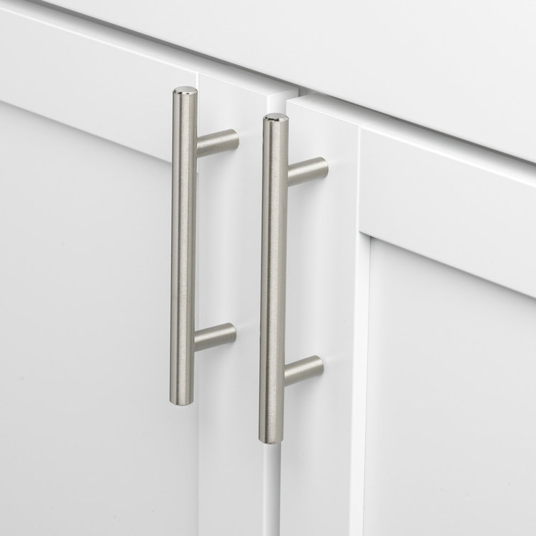 Stainless Steel Modern Bar Pull with Mounting Hardware