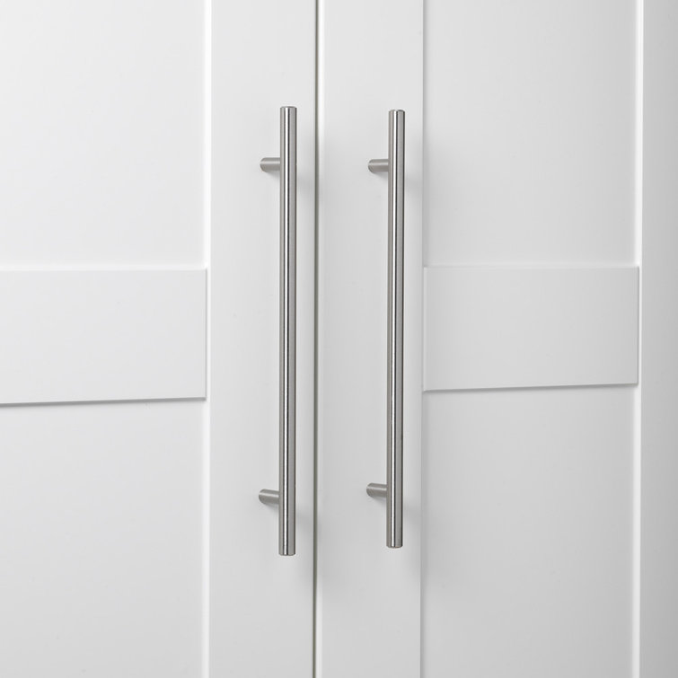 14-Inch Stainless Steel Modern Bar Pull with Mounting Hardware