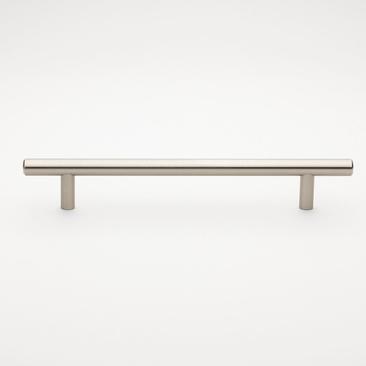 Stainless Steel 9'' Modern Bar Pull with Mounting Hardware