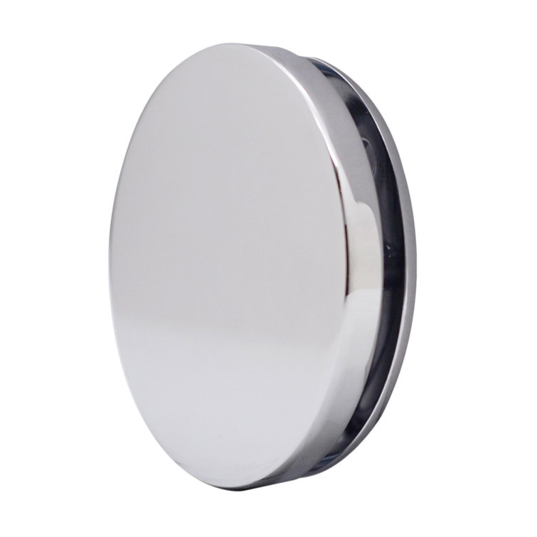 Polished Chrome No-Hole Overflow Faceplate Assembly