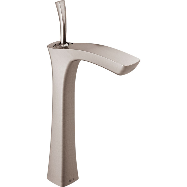Tesla® Modern Stainless Steel Single-Handle Vessel Bathroom Faucet