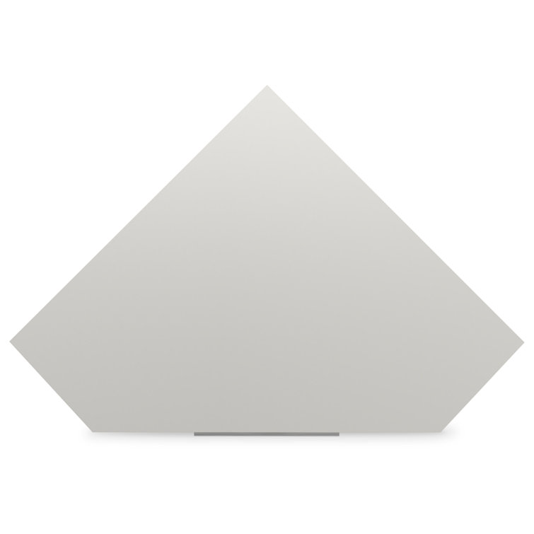 Ashley Grannen 42" Modern White Wood Home Office Desk with Drawer