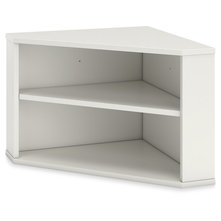 Ashley Grannen 42" Modern White Wood Home Office Desk with Drawer