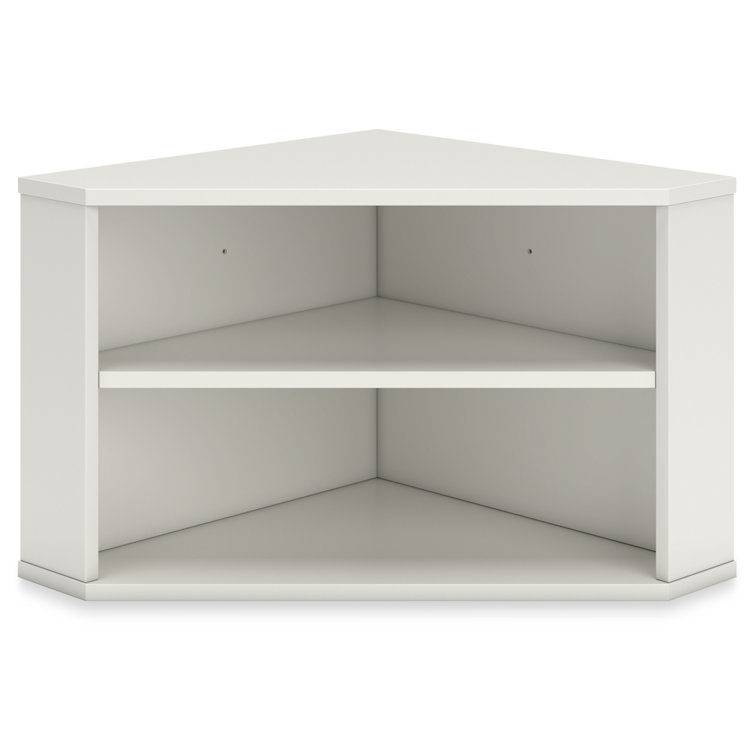 Ashley Grannen 42" Modern White Wood Home Office Desk with Drawer