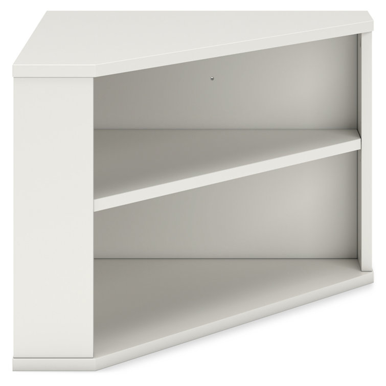Ashley Grannen 42" Modern White Wood Home Office Desk with Drawer