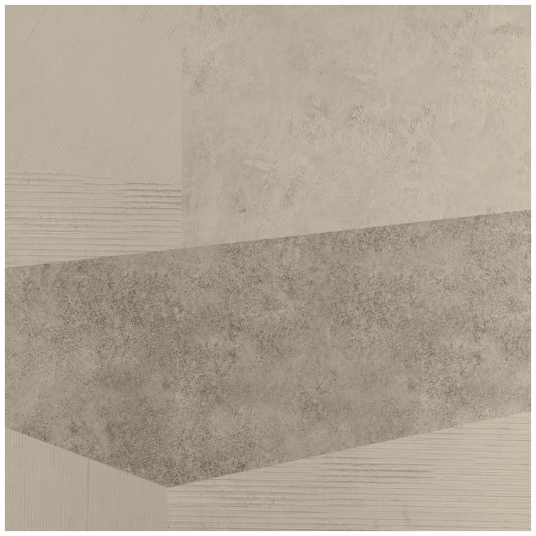 Taupe Large Format Matte Porcelain Floor and Wall Tile