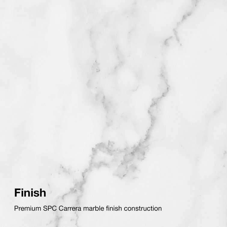Carrara Marble 60'' x 80'' Shower Wall Kit