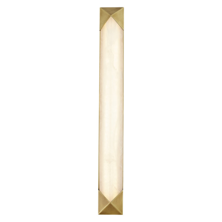 Alora Gold Finish Triangle Bathroom Vanity Light
