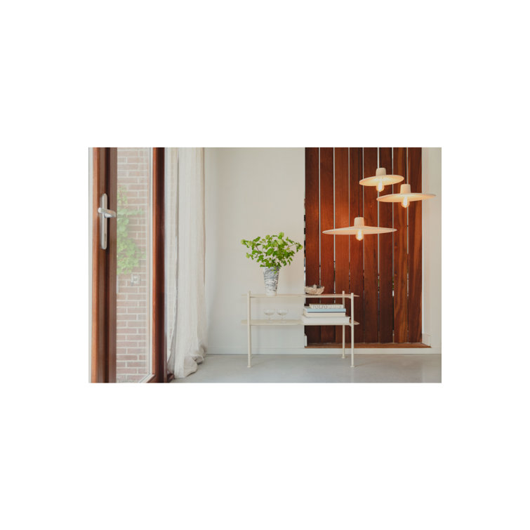 Balance Beige Rattan 59'' Single Cone Pendant Light