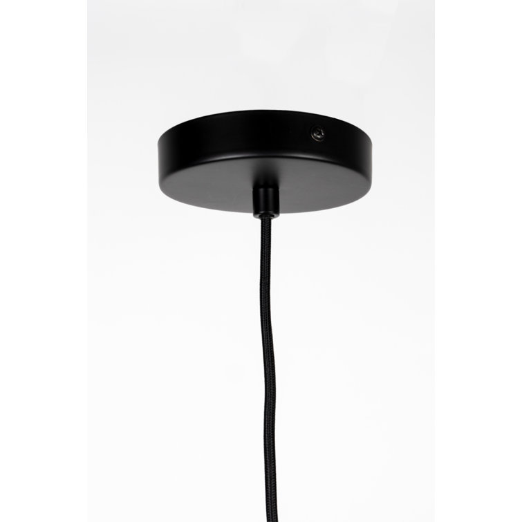 Balance Beige Rattan 59'' Single Cone Pendant Light
