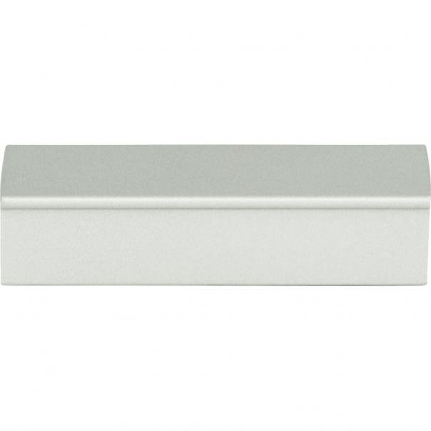 Matte Chrome Modern Bar Pull with Mounting Hardware