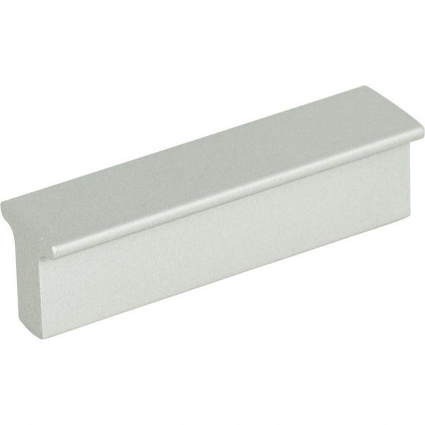 Matte Chrome Modern Bar Pull with Mounting Hardware
