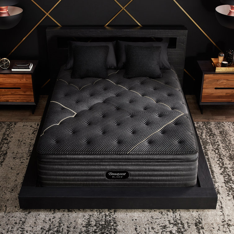 King Plush Pillow Top Innerspring Mattress with Gel Memory Foam