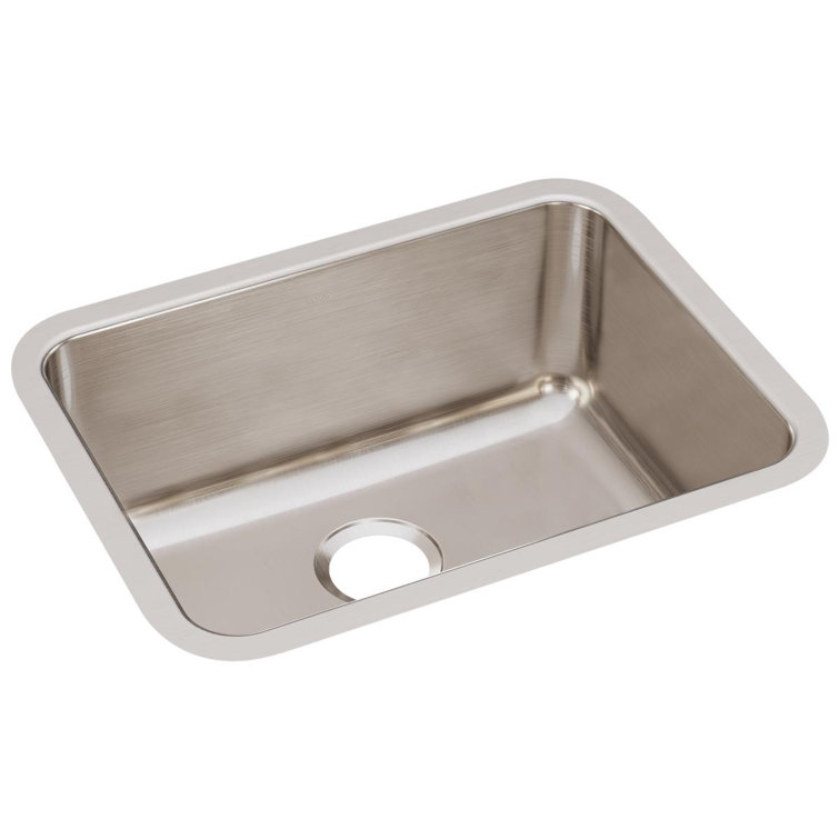 Lustertone 23.5" Undermount Stainless Steel Kitchen Sink