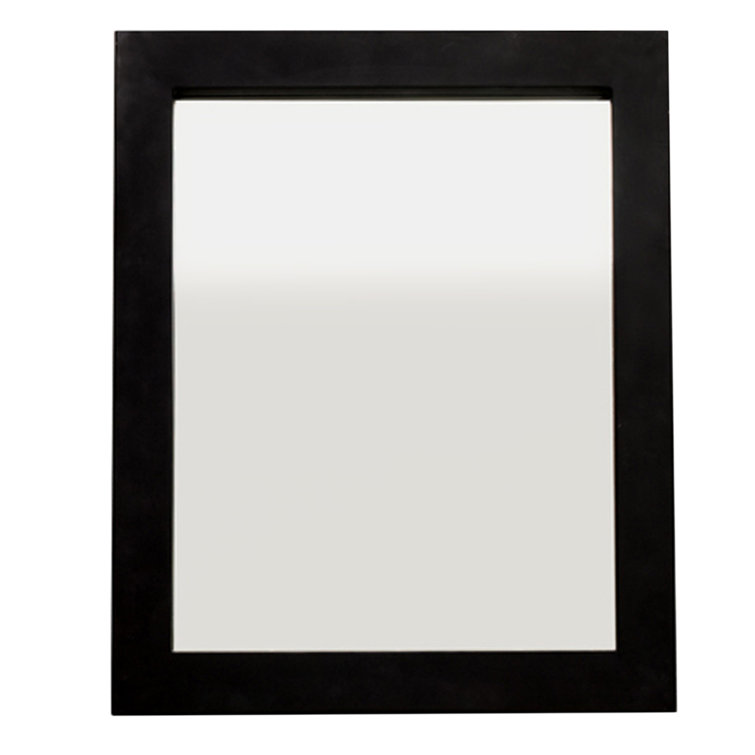 Cuzco Black Wrought Iron Rectangular Mirror