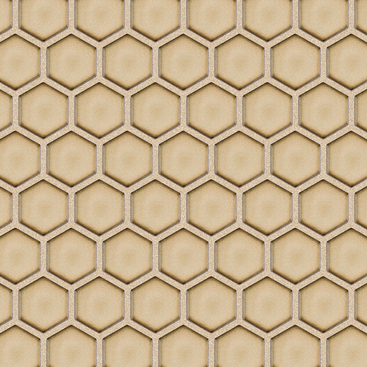 Caffe Hexagon Porcelain Mosaic Tile for Floor and Wall