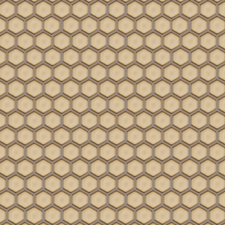 Caffe Hexagon Porcelain Mosaic Tile for Floor and Wall