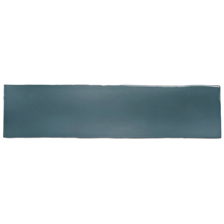 Modstate 3" x 12" Glossy Green Ceramic Subway Wall Tile