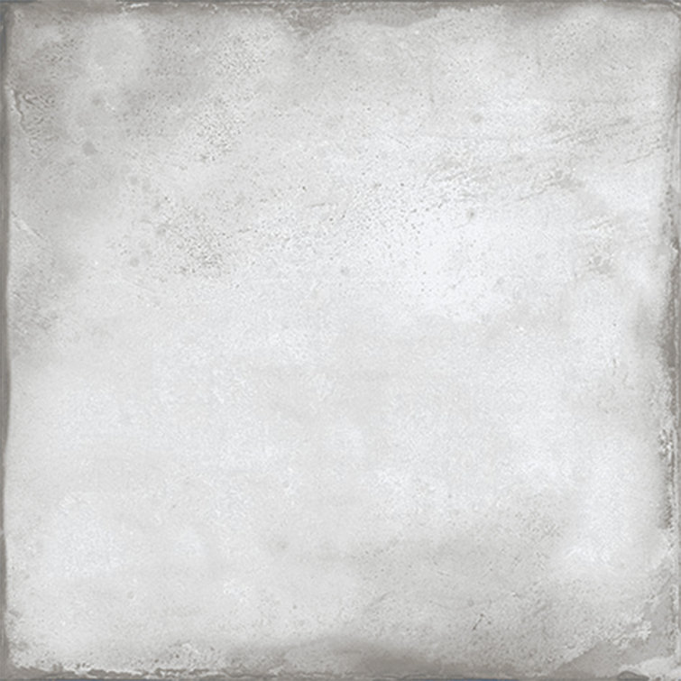 Poise 8" Gray Matte Porcelain Wall and Floor Tile