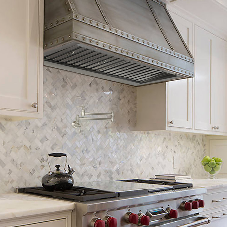 Akicon 30" Stainless Steel Charcoal Filtered Insert Range Hood