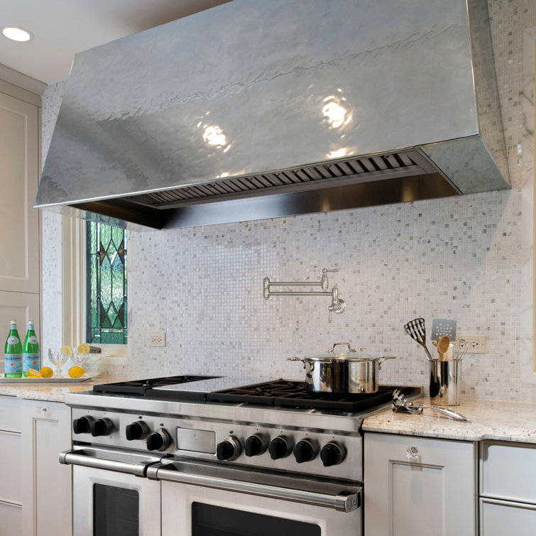 48" Stainless Steel Insert Range Hood with Charcoal Filter