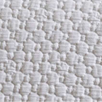 Lodi Silver Matelassé Queen Coverlet