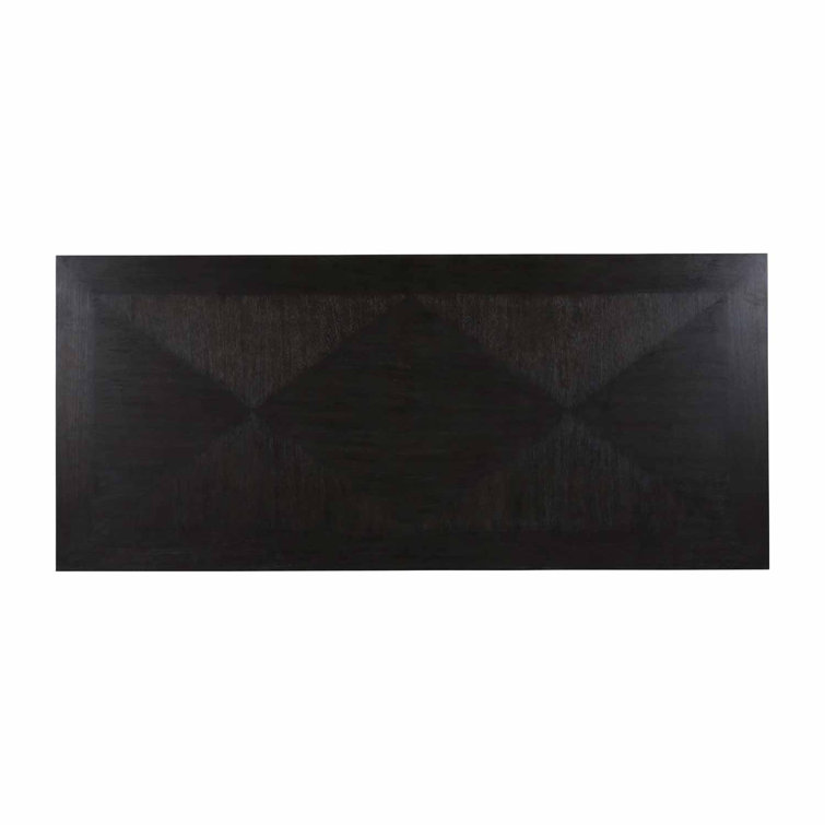 Cerused Ash Rectangular Mindi Wood Dining Table
