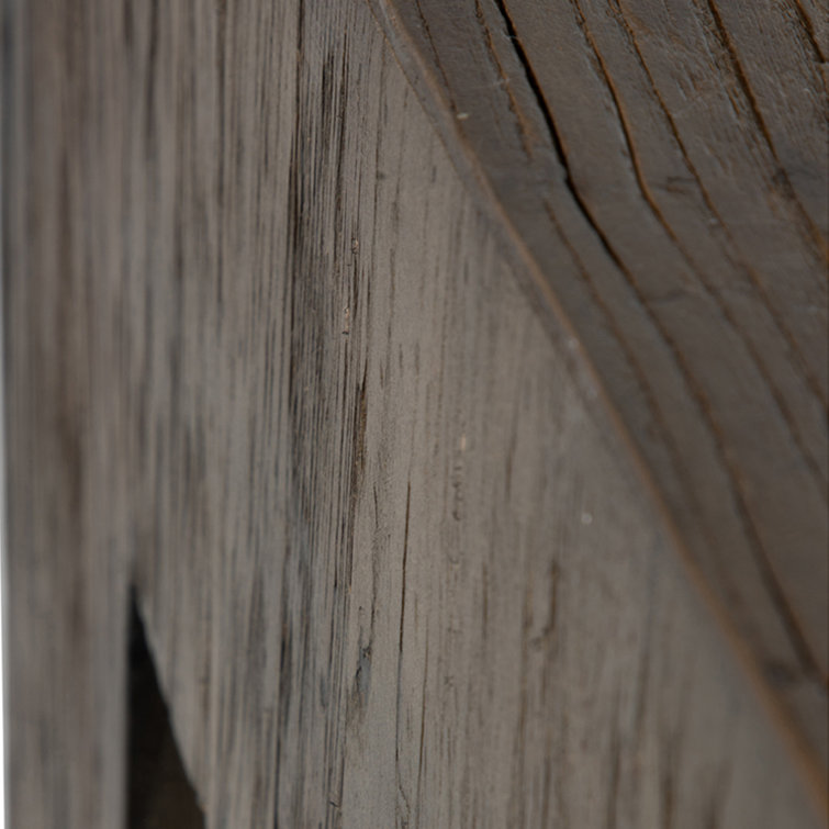 Natural Elm Rectangular Recycled Wood Coffee Table