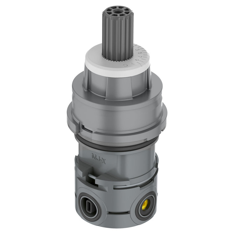 Gray Plastic Pressure Balance Cartridge Replacement