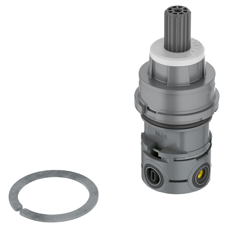 Gray Plastic Pressure Balance Cartridge Replacement