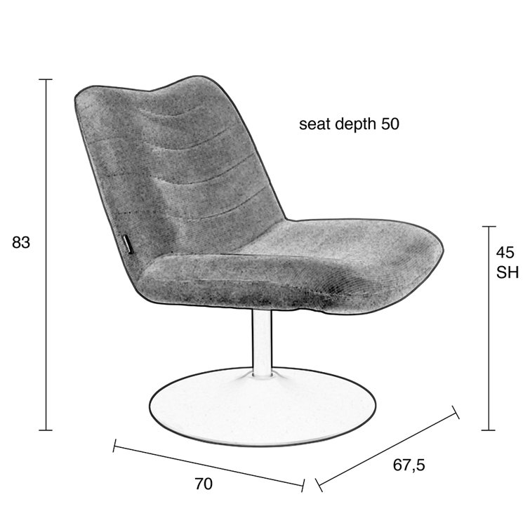 Gray Polyester Blend Swivel Accent Chair with Matching Legs