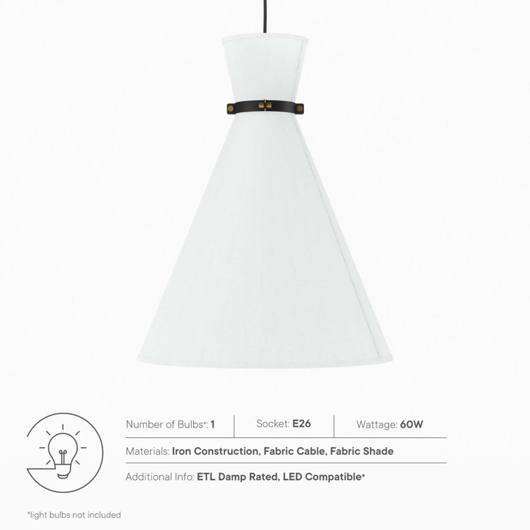Starlight White Satin Brass 72" LED Indoor/Outdoor Pendant Light
