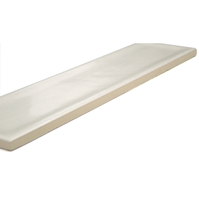 Raku White 3x12 Matte Ceramic Wall Tile