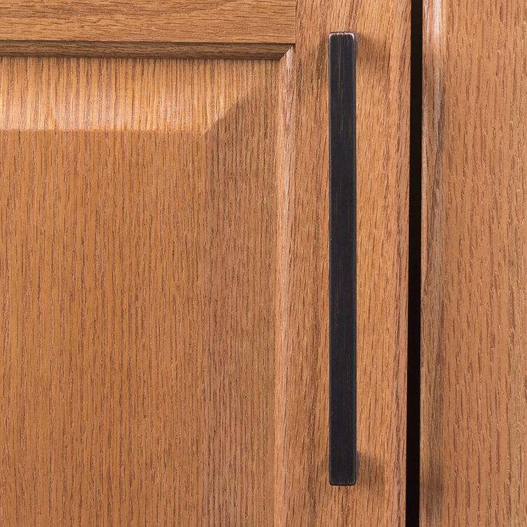 Skylight Vintage Bronze Rectangular Cabinet Pulls with Mounting Hardware