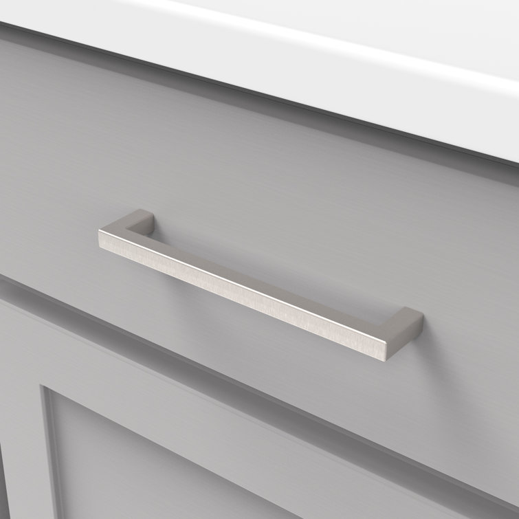 Stainless Steel Modern Kitchen Cabinet Handles, 10-Pack