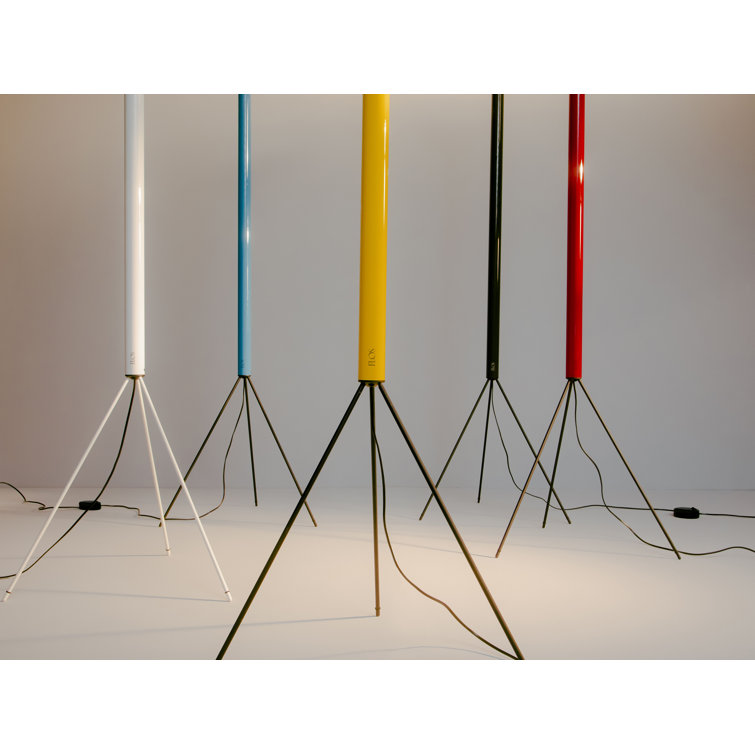Anthracite Minimalist Floor Lamp with Tripod Base