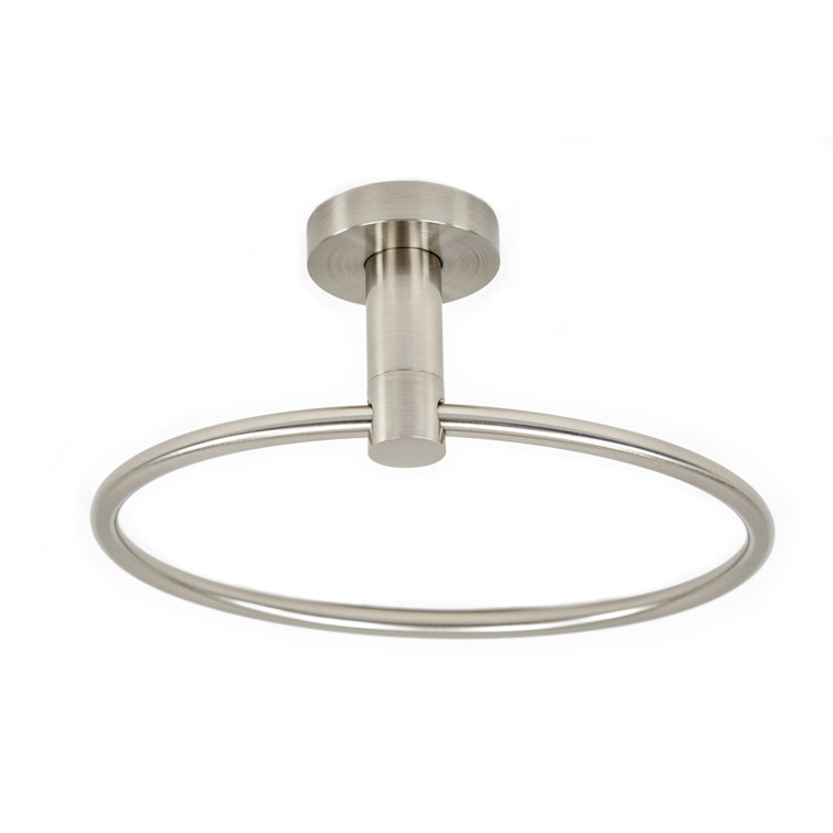 Brushed Nickel 4-Piece Stainless Steel Bathroom Hardware Set