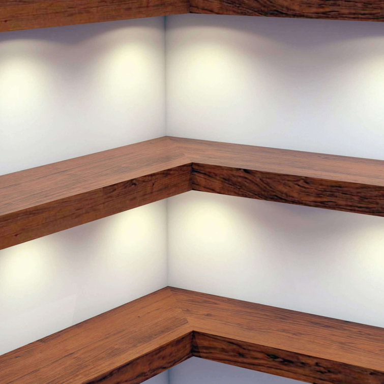 Compact Silver LED Under Cabinet Puck Light