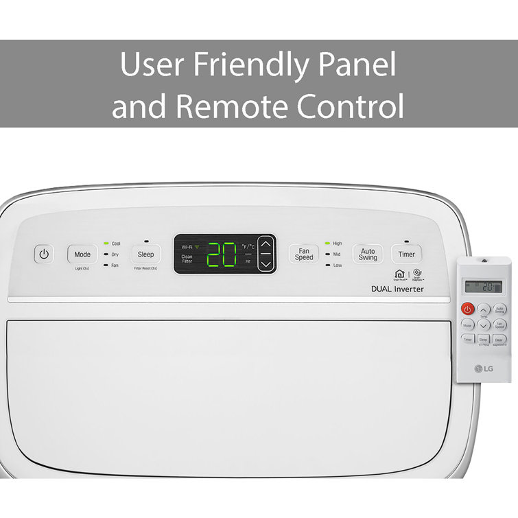 LG 14000 BTU White Inverter Portable Air Conditioner