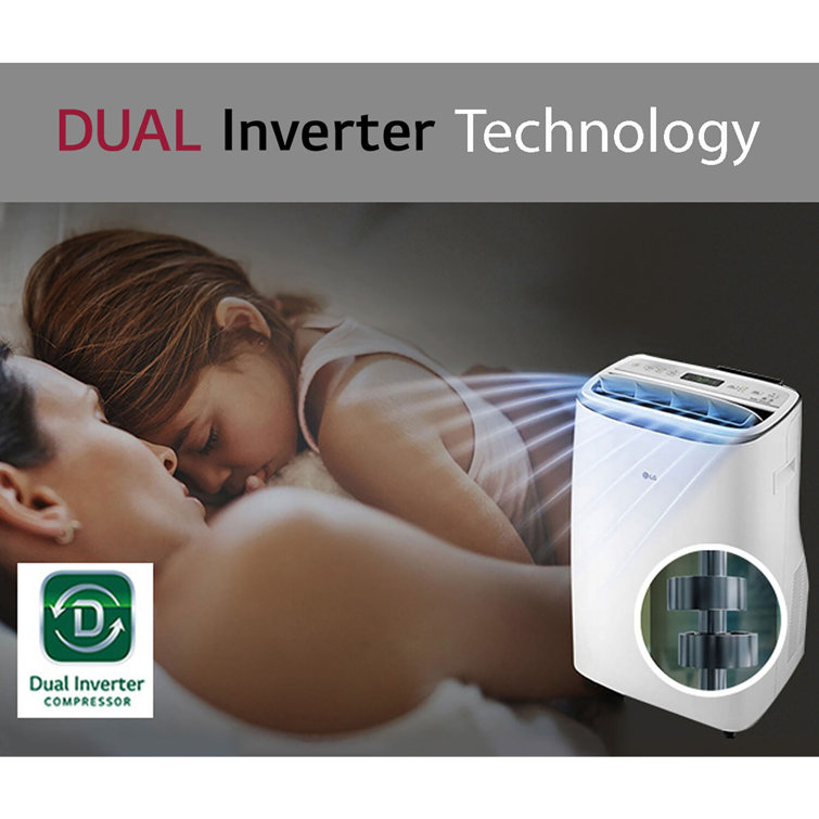 LG 14000 BTU White Inverter Portable Air Conditioner