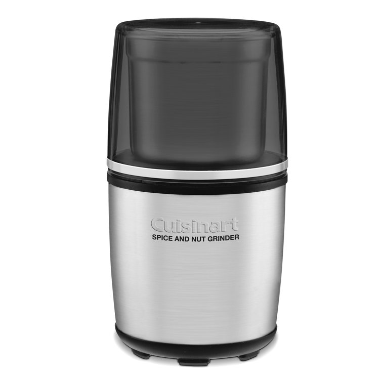 Stainless Steel Electric Spice and Nut Grinder with Safety Lock