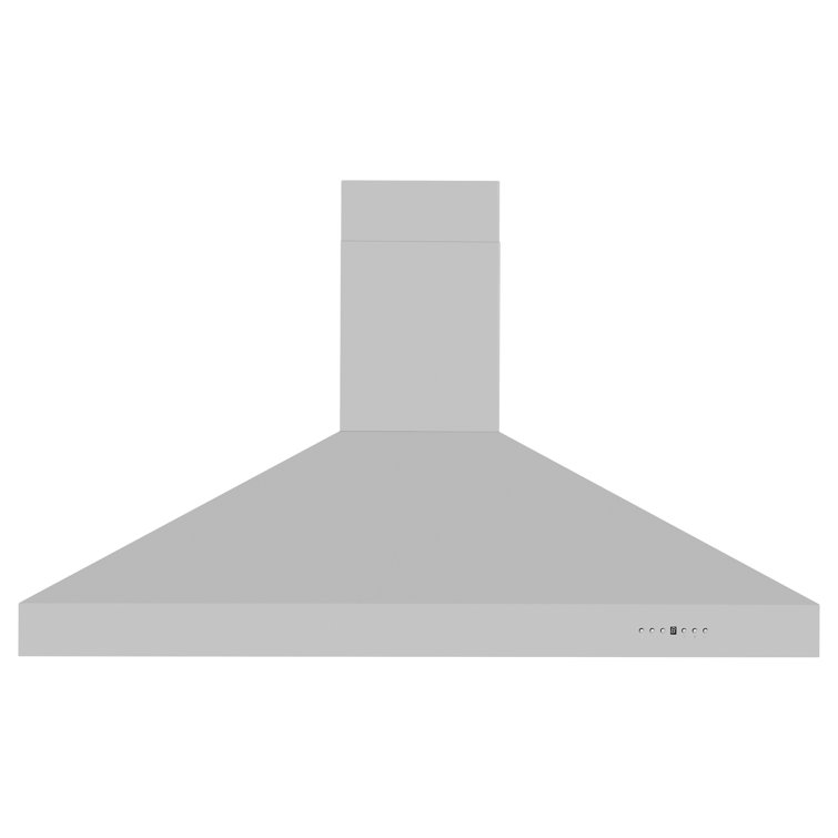 60" Stainless Steel Convertible Wall Mounted Range Hood