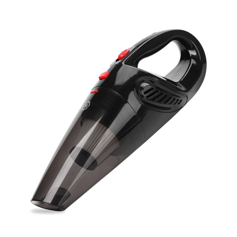 Black Cordless Handheld Vacuum with Washable HEPA Filter