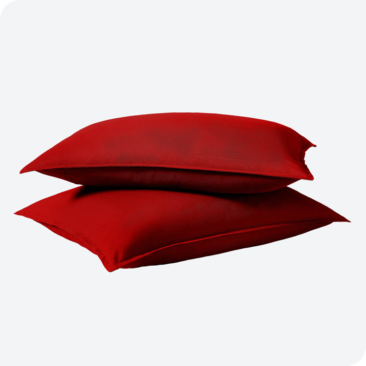 Taupe Hypoallergenic Polyester Standard Pillow Sham Set