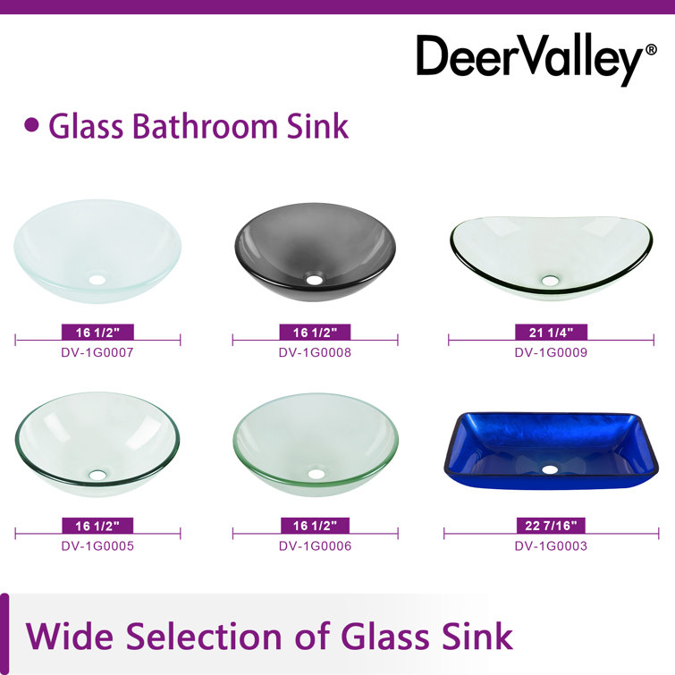 Frosted White Glass Circular Vessel Bathroom Sink