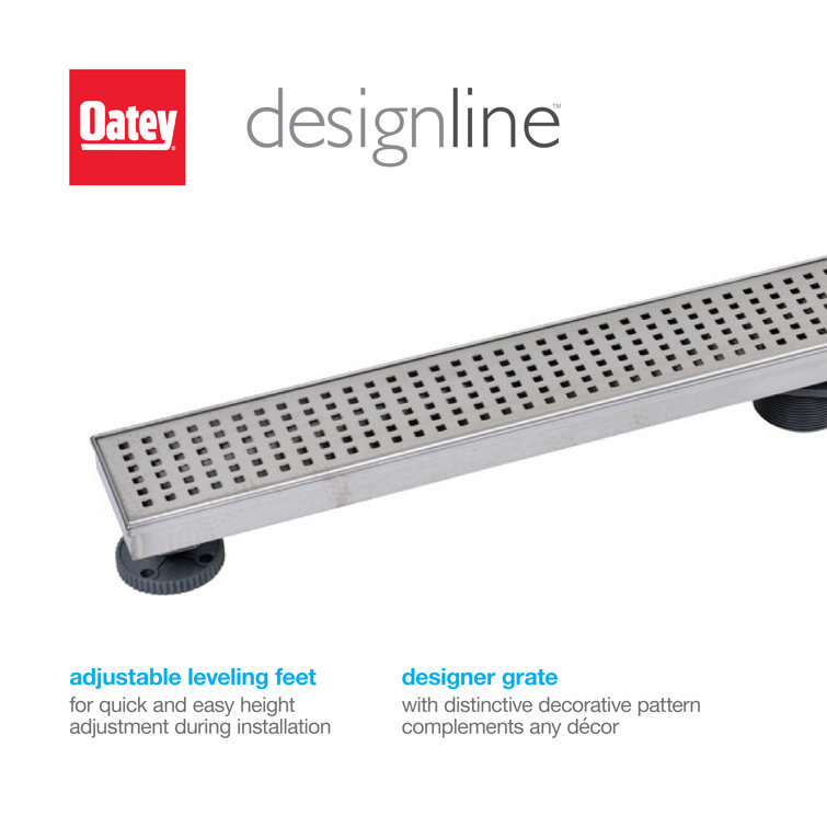 Matte Black Stainless Steel Linear Shower Drain Cover, 24 Inches