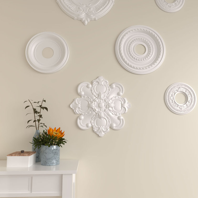 Katheryn 18" Primed Decorative Ceiling Medallion