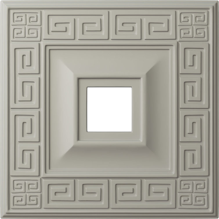 Eris Pot of Cream Polyurethane Ceiling Medallion
