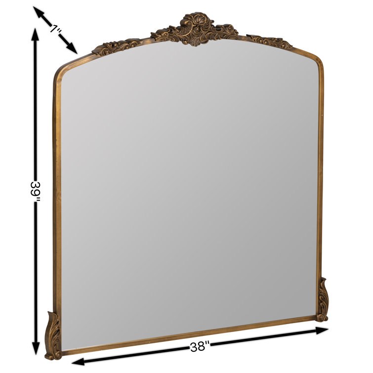 Ornate Gold Freestanding Full Length Mirror
